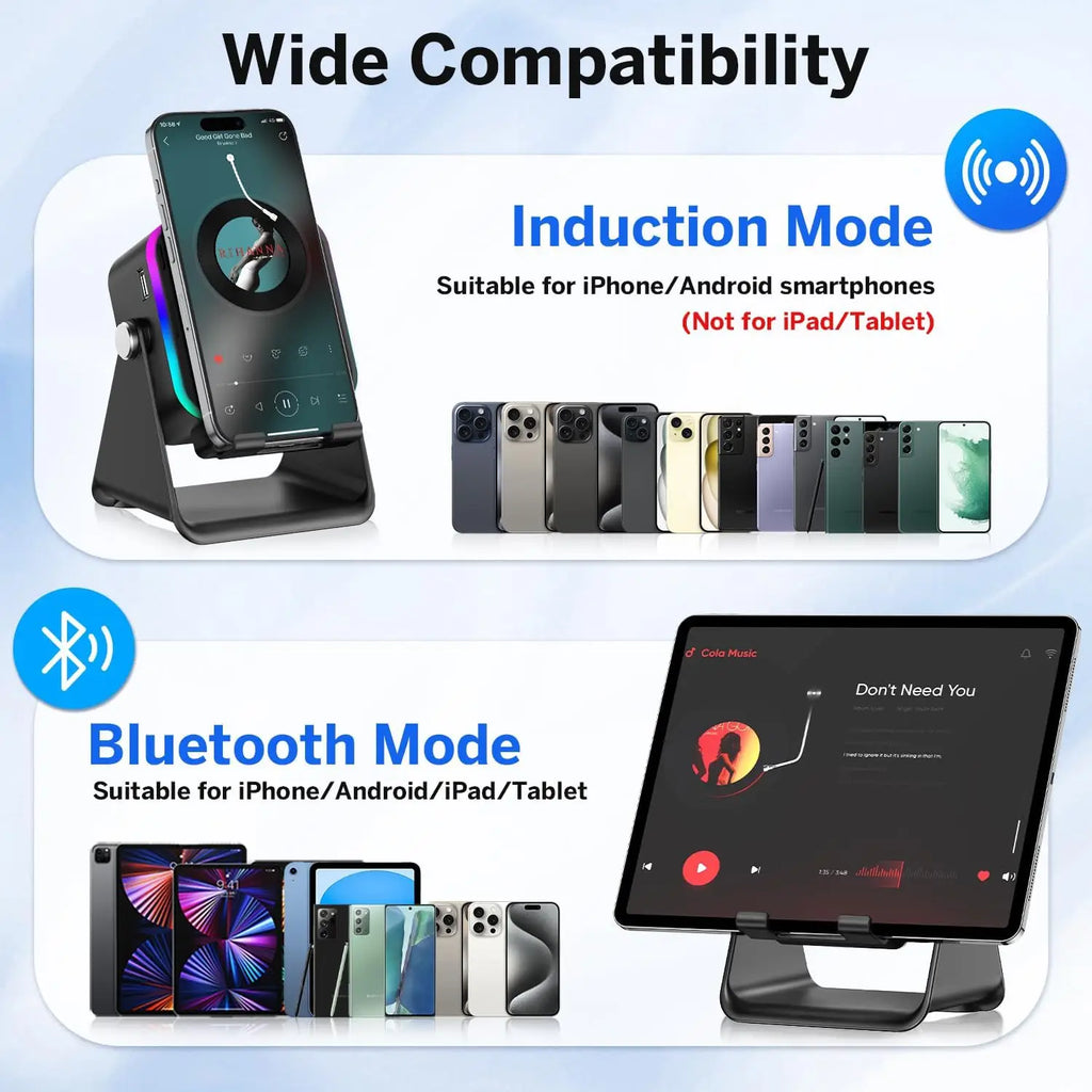 SoundDock™ Speaker Stand 🔊✨ — Instant Wireless Audio Amplification