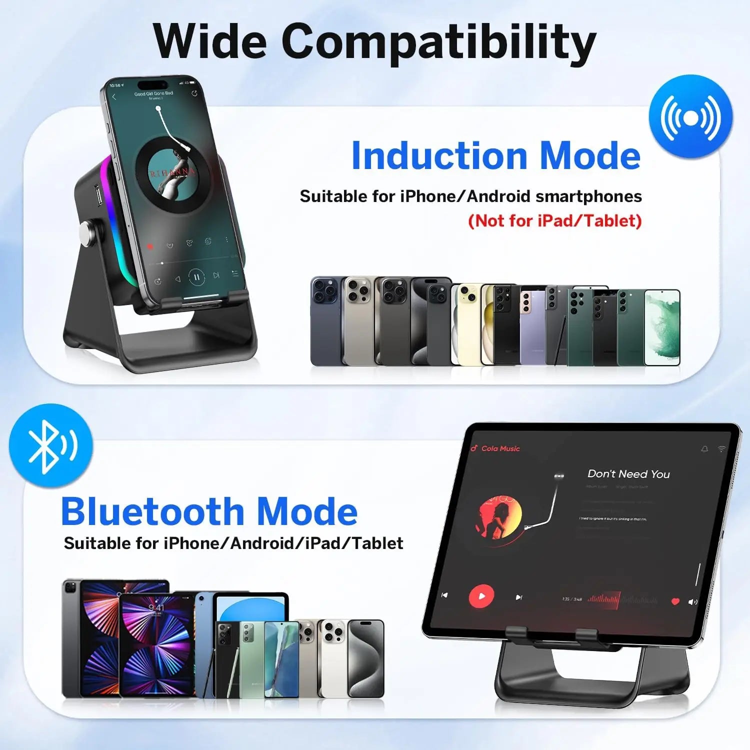 SoundDock™ Speaker Stand 🔊✨ — Instant Wireless Audio Amplification